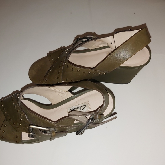 Clarks heels sandale Size 6 - Picture 2 of 4
